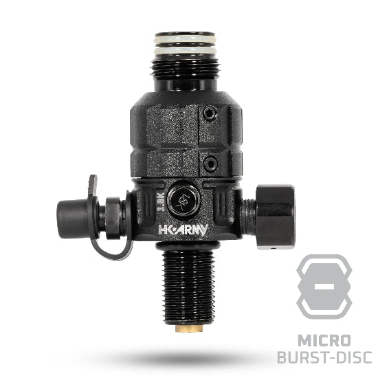 HK Army Turbine Pro Tank Regulator (Standard) - Black