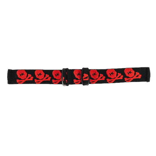 HK Army JT Spectra ProFlex Woven Goggle Strap - Bones Red