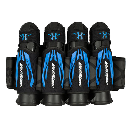 HK Army Zero G 2.0 Pro Strapless Paintball Pod Harness - Blue 4+3+4