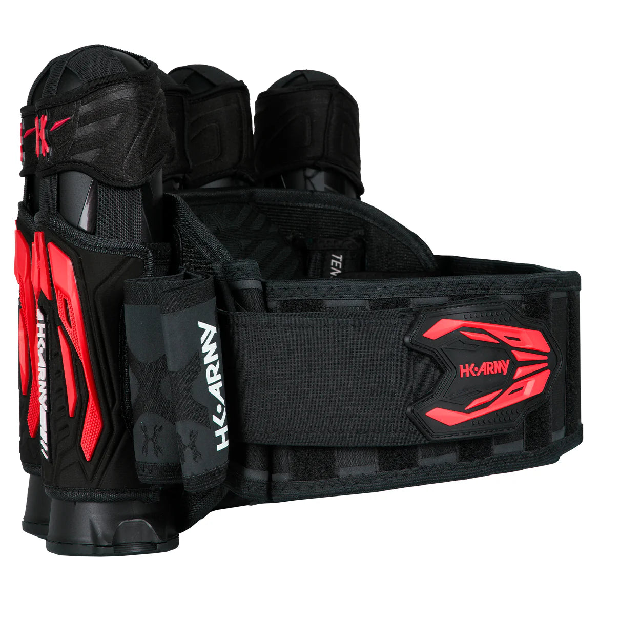 HK Army Zero G 2.0 Pro Strapless Paintball Pod Harness - Red 4+3+4