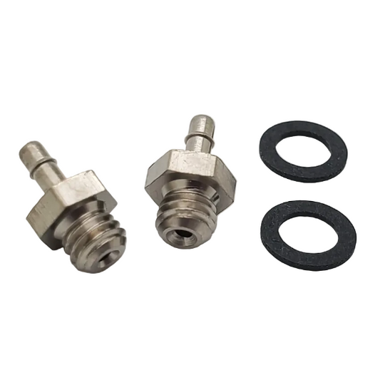 Inception Designs 10-32 Barb Set with Carbon Washers