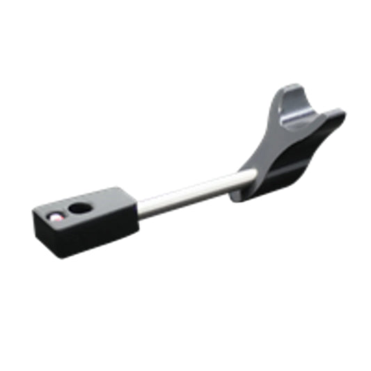 Inception Designs Autococker Raptor Beavertail w/Mounting Plate - Black Polished (GG02-UB03)
