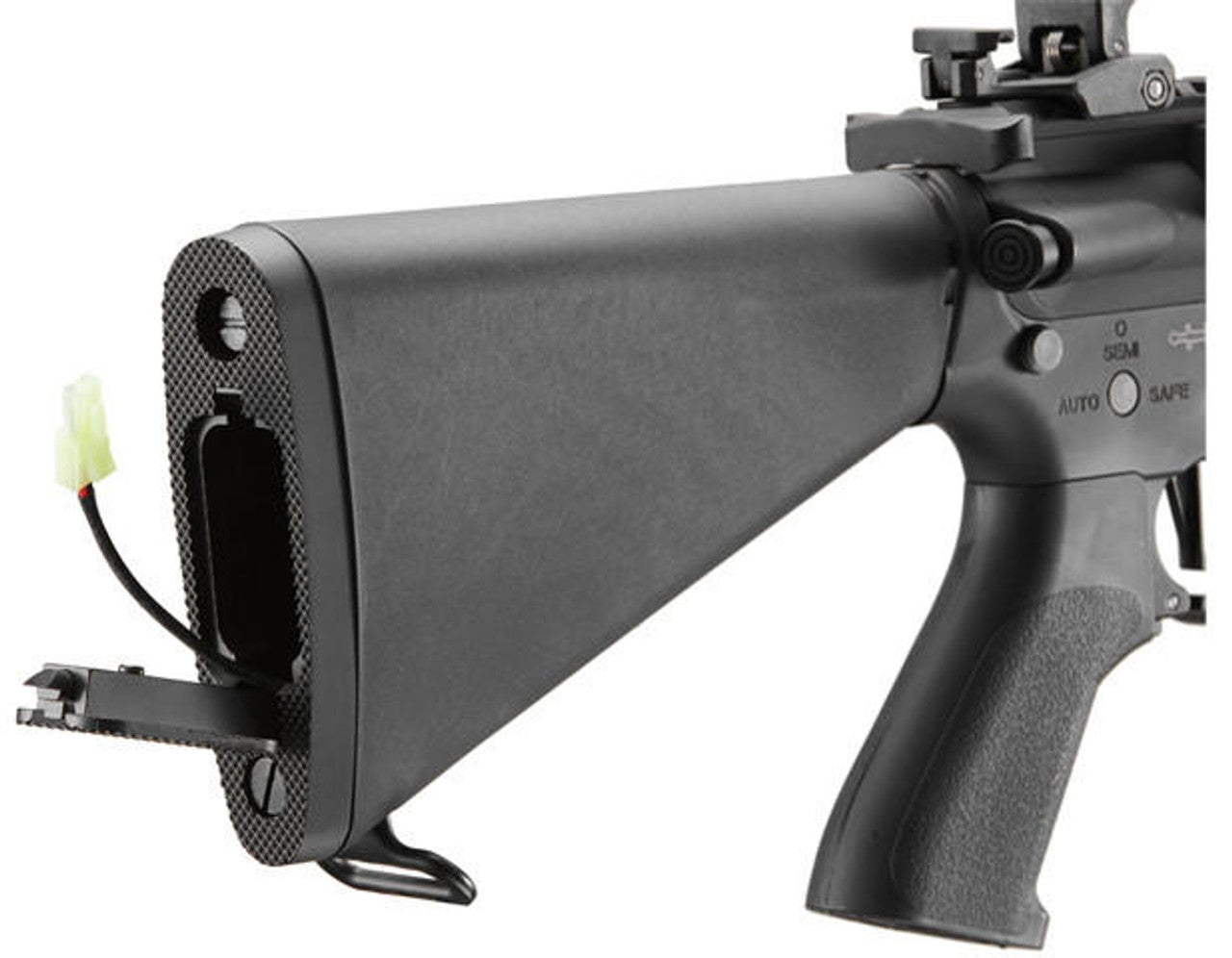 JG Airsoft AEG M4 Universal CQB Stubby Stock - Black