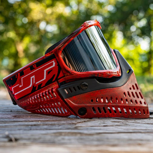 JT Spectra ProFlex Thermal Goggle w/Clear Thermal Lens - LE Marble Red/Black (Home Edition)
