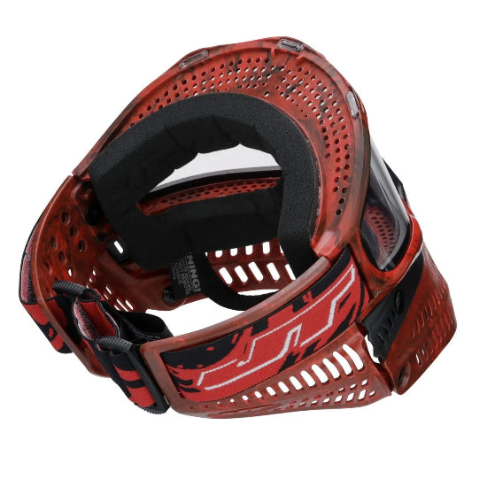 JT Spectra ProFlex Thermal Goggle w/Clear Thermal Lens - LE Marble Red/Black (Home Edition)