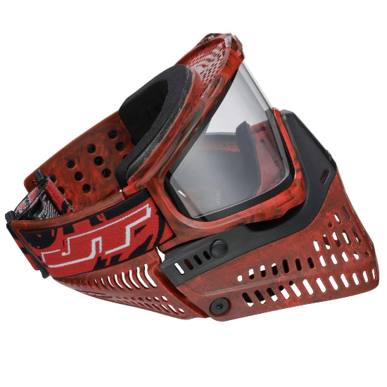 JT Spectra ProFlex Thermal Goggle w/Clear Thermal Lens - LE Marble Red/Black (Home Edition)