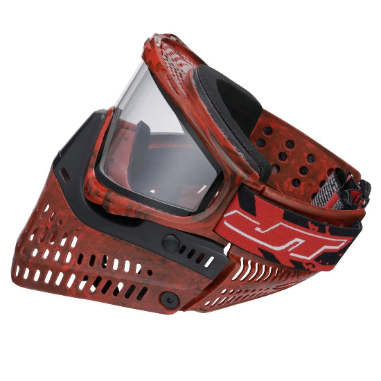 JT Spectra ProFlex Thermal Goggle w/Clear Thermal Lens - LE Marble Red/Black (Home Edition)