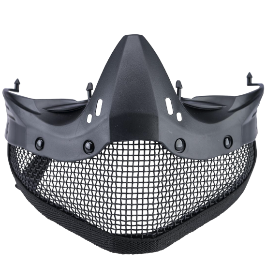 Tippmann Tactical / JT Spectra Goggle Airsoft Mesh Bottom Skirt - Black (GG05-21)