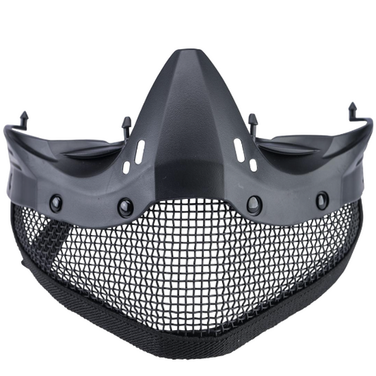 Tippmann Tactical / JT Spectra Goggle Airsoft Mesh Bottom Skirt - Black (GG05-21)