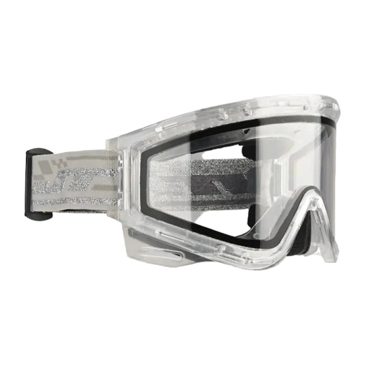 JT Spectra Proflex QLS Goggle Frame - Ice Clear with Clear Thermal Lens and Strap