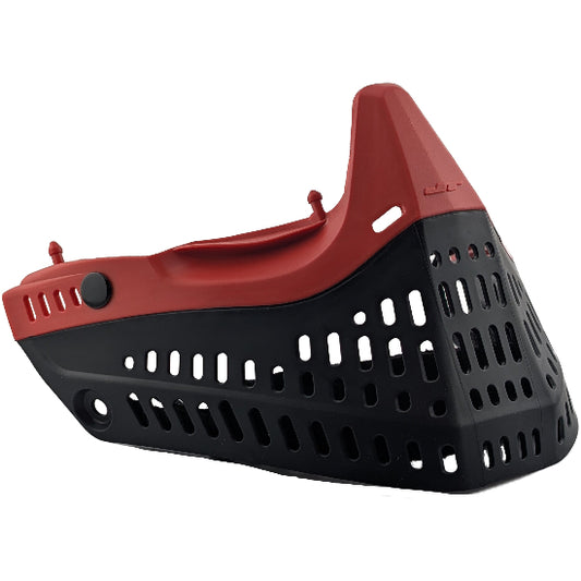 JT Spectra ProFlex Goggle Bottom Skirt - SE Garnet with Black Bottom