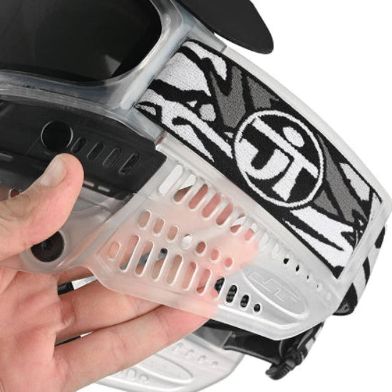 JT Spectra ProFlex Paintball Mask - Ice Clear w/Prizm Chrome Lens
