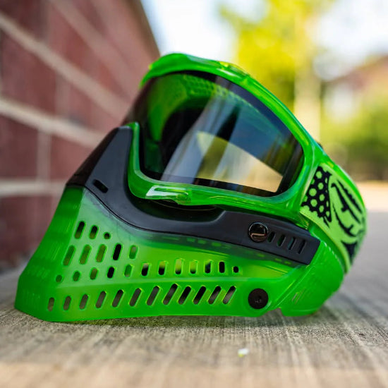 JT Spectra ProFlex Thermal Goggle with Clear Thermal Lens - Lucky 15 Pro Team Edition Ice Green