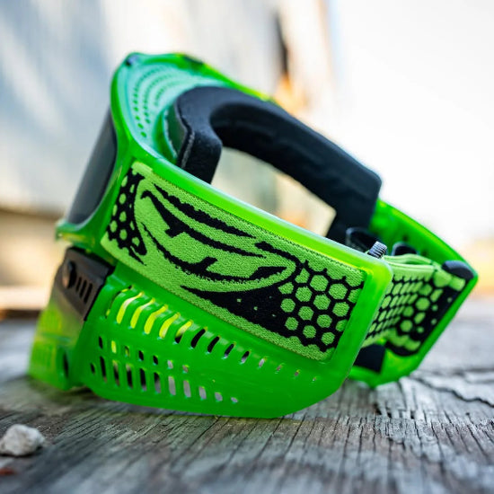 JT Spectra ProFlex Thermal Goggle with Clear Thermal Lens - Lucky 15 Pro Team Edition Ice Green