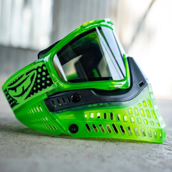 JT Spectra ProFlex Thermal Goggle with Clear Thermal Lens - Lucky 15 Pro Team Edition Ice Green