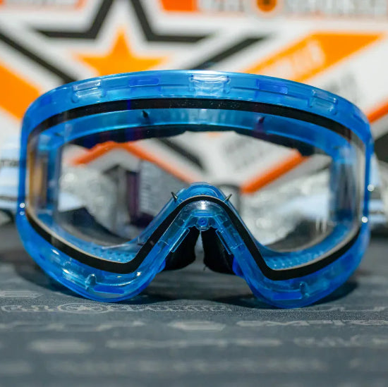 JT Spectra Proflex QLS Goggle Frame - Ice Aquamarine with Clear Thermal Lens and Strap