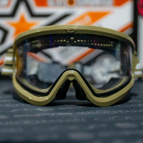 JT Spectra Proflex QLS Goggle Frame - Olive Drab with Clear Thermal Lens and Strap