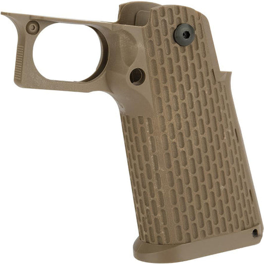 KJW Polymer Pistol Grip with Integrated Trigger Guard for TM Hi-Capa 4.3/5.1 - Desert (GG10-12)