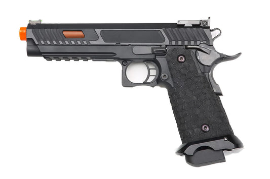 KLI 1911 Baba Yaga Hi-Capa 5.1 Gas Blowback Co2 Airsoft Pistol - Black