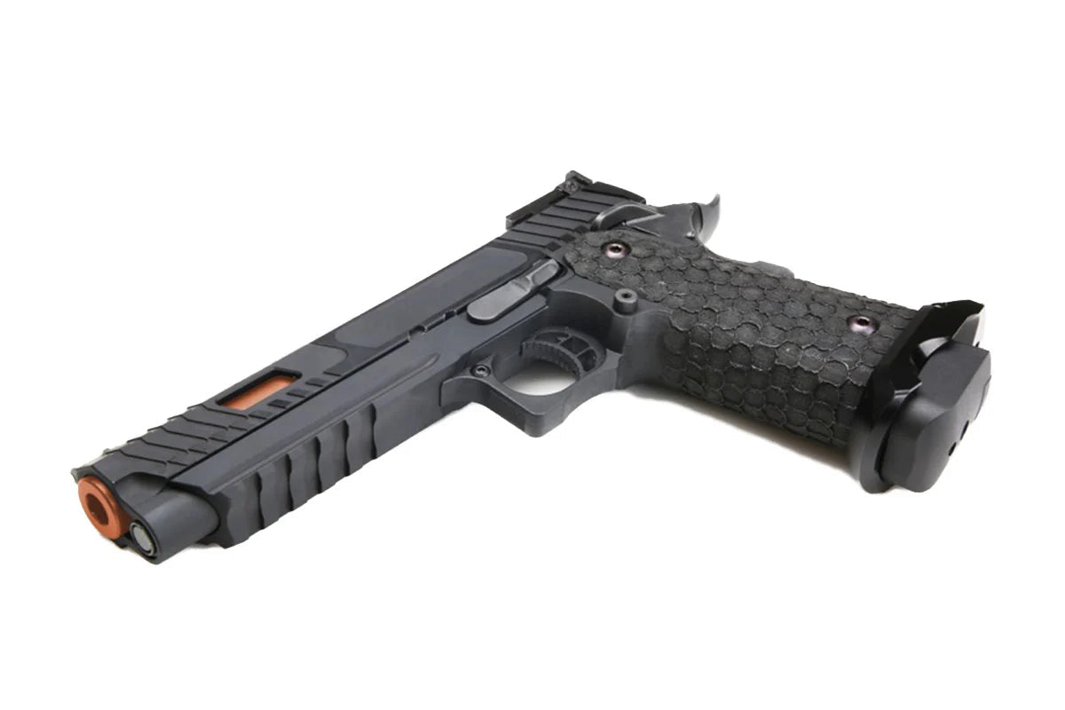 KLI 1911 Baba Yaga Hi-Capa 5.1 Gas Blowback Co2 Airsoft Pistol - Black