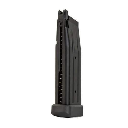 KLI Baba Yaga Hi-Capa Gas Blowback Airsoft Pistol 28 Round Magazine - Black