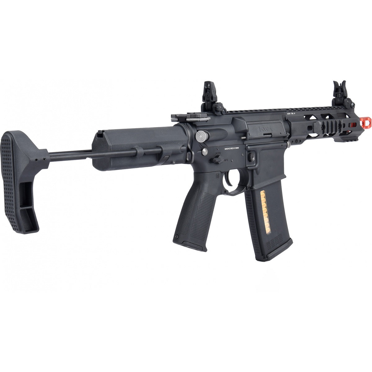 KWA 2.5 VM4 Ronin T6 PDW AEG Airsoft Rifle - Black