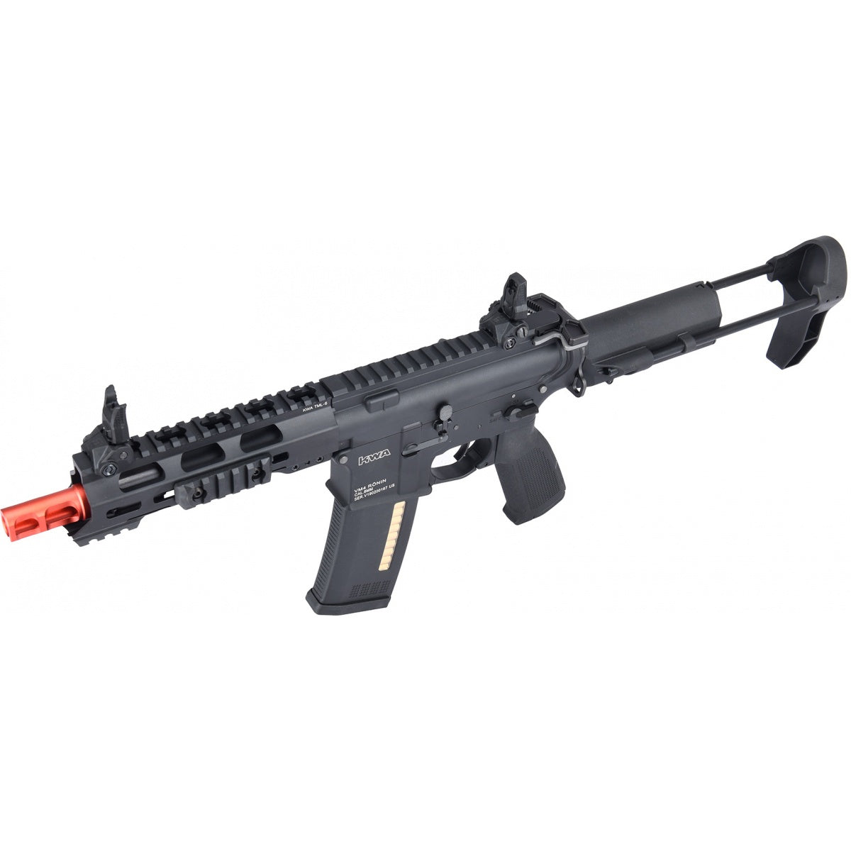 KWA 2.5 VM4 Ronin T6 PDW AEG Airsoft Rifle - Black