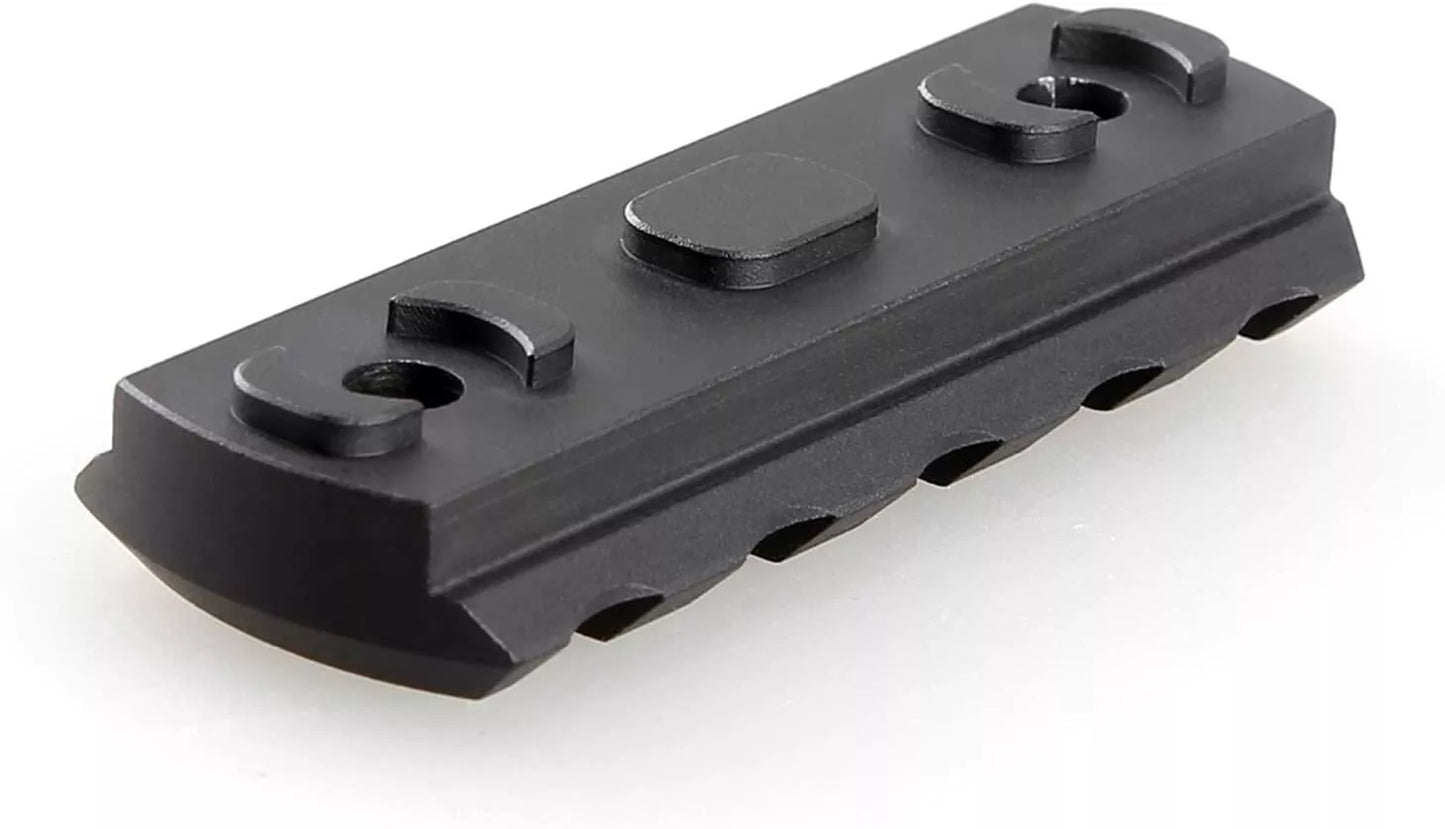 KWA 5 Segment Rail (M-LOK) Picatinny 2 Pack - Black (GG05-06)