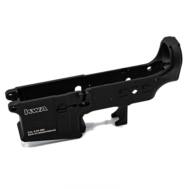 KWA Airsoft AEG VM4/RM4 Ronin Metal Ambidextrous Lower Receiver - Black (GG11-22)