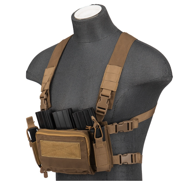 Lancer Tactical Airsoft AEG / Hi-Capa Minimalist Tactical Chest Rig