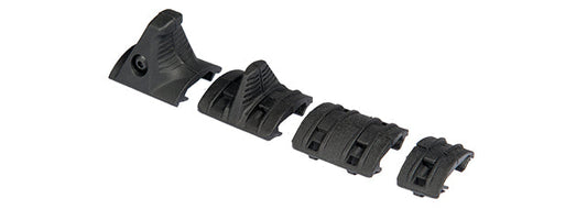 Lancer Tactical Hand Stop Rail Kit (Picatinny) - Black (GG06-05)