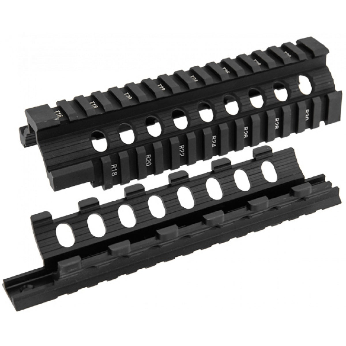 Lancer Tactical Airsoft AEG M4 MFR Modular Float Rail 7" RIS - Black (GG09-20)