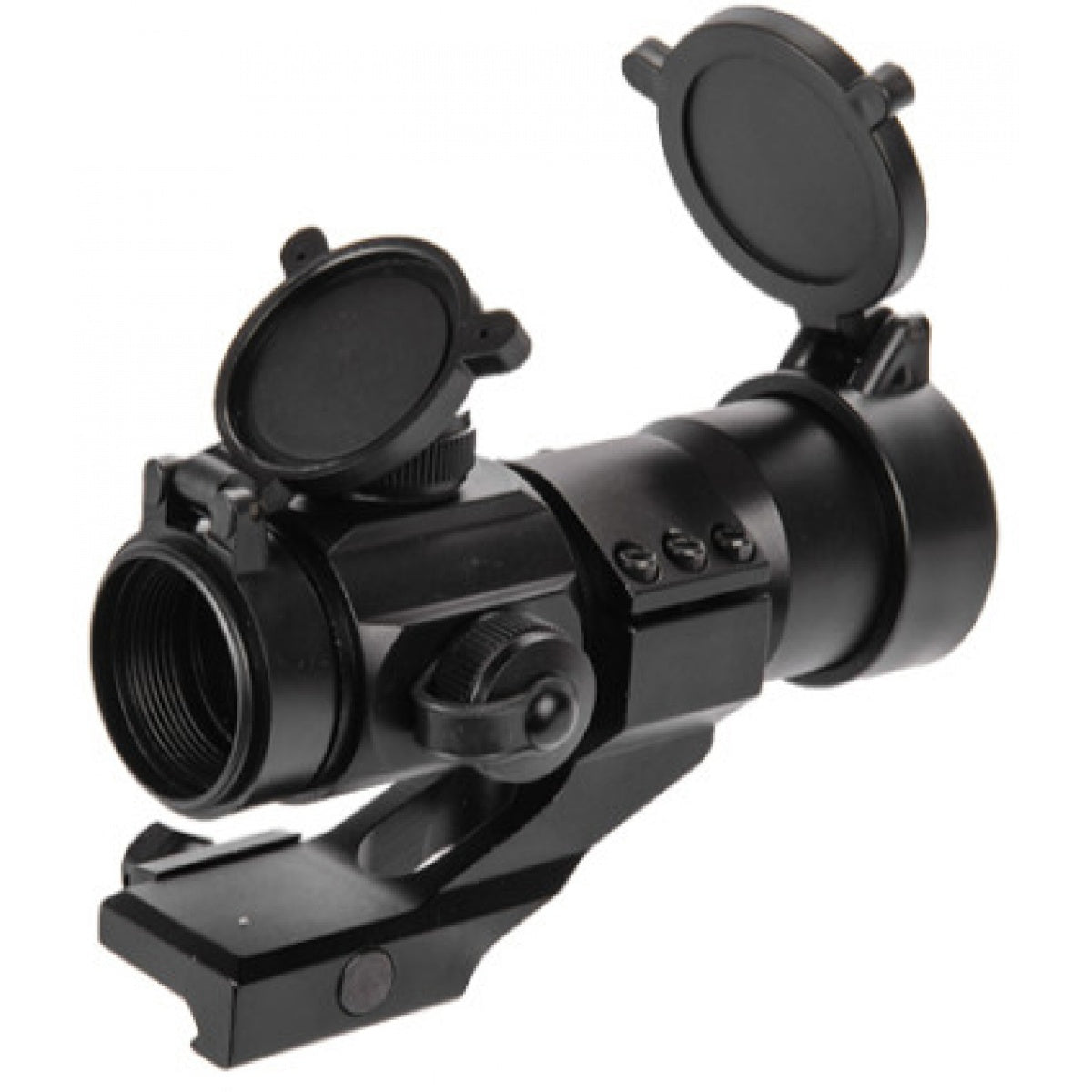 Lancer Tactical Red/Green Dot Sight with Rail Mount - Black