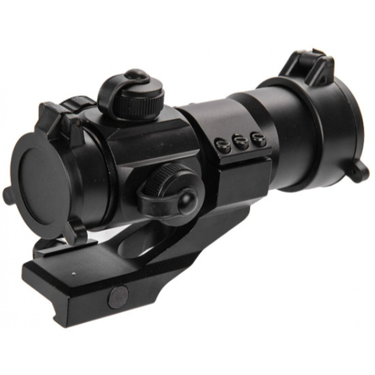 Lancer Tactical Red/Green Dot Sight with Rail Mount - Black