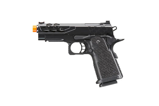 Lancer Tactical Stryk Hi-Capa 4.3 Gas Blowback Airsoft Pistol - Black