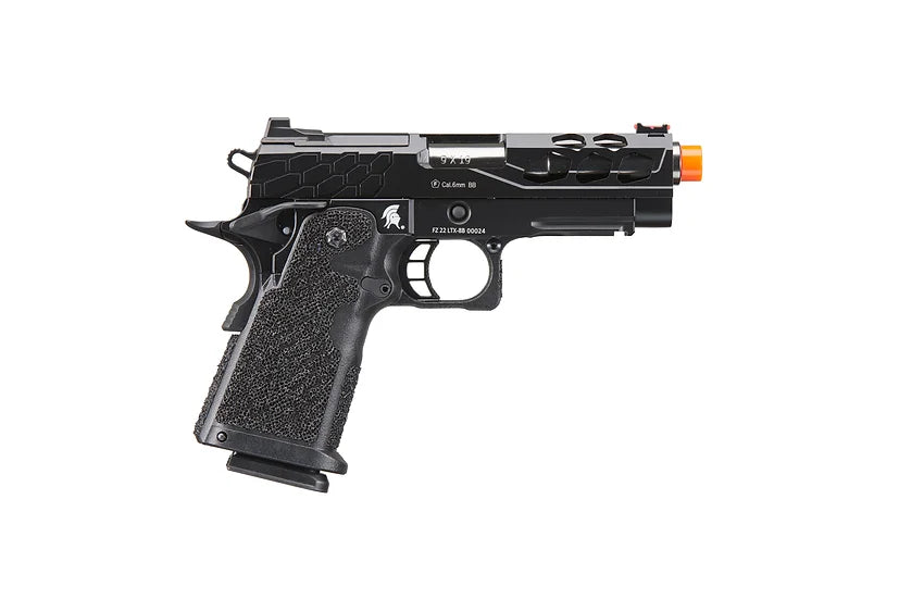 Lancer Tactical Stryk Hi-Capa 4.3 Gas Blowback Airsoft Pistol - Black