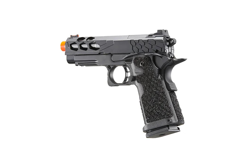 Lancer Tactical Stryk Hi-Capa 4.3 Gas Blowback Airsoft Pistol - Black