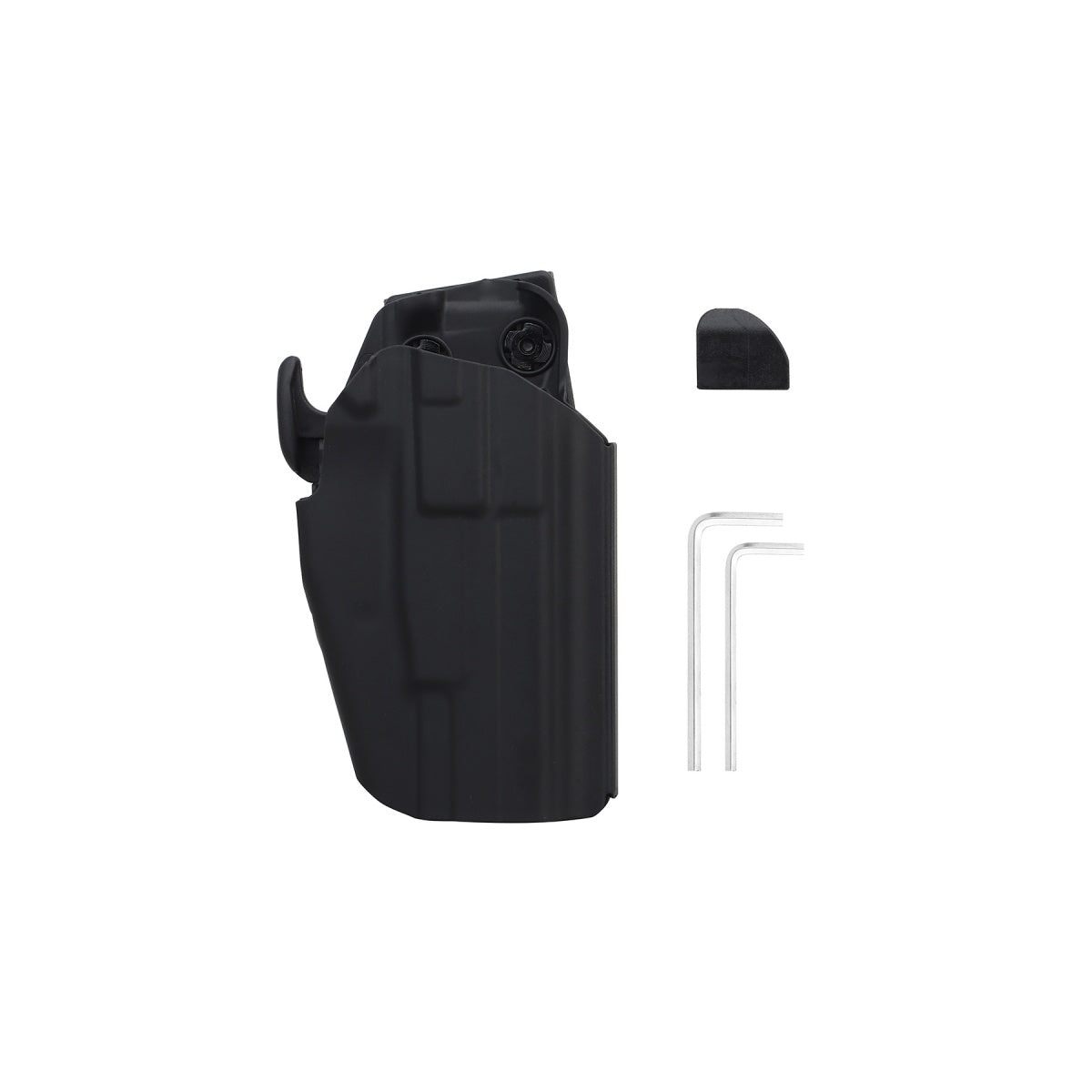 Lancer Tactical Airsoft Universal Pistol Holster (Standard Size 83) - Black