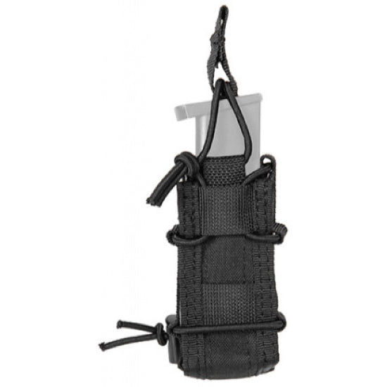 Lancer Tactical Single Hi-Capa Magazine Bungee Pouch - Black