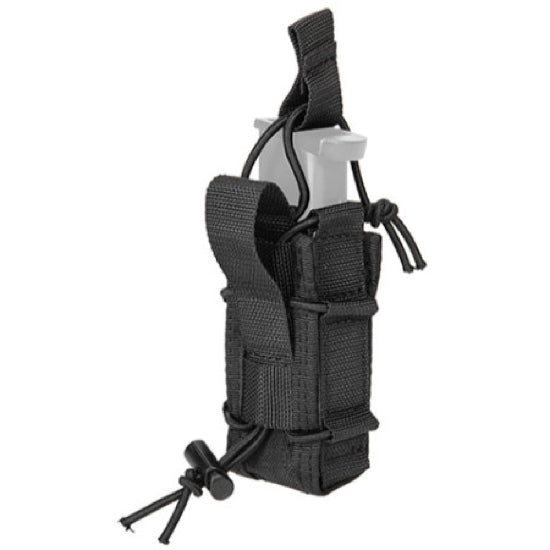 Lancer Tactical Single Hi-Capa Magazine Bungee Pouch - Black