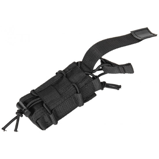 Lancer Tactical Single Hi-Capa Magazine Bungee Pouch - Black