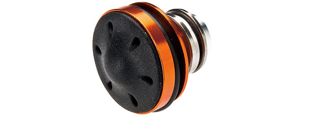 Lonex AEG Aluminum Mushroom Type Gearbox Piston Head - Orange
