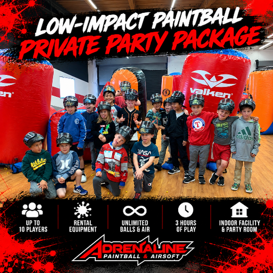 Low-Impact Paintball Birthday Party | Gardena, CA