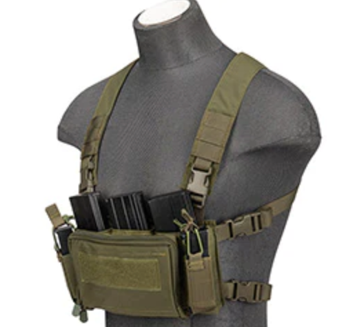 Lancer Tactical Airsoft AEG / Hi-Capa Minimalist Tactical Chest Rig