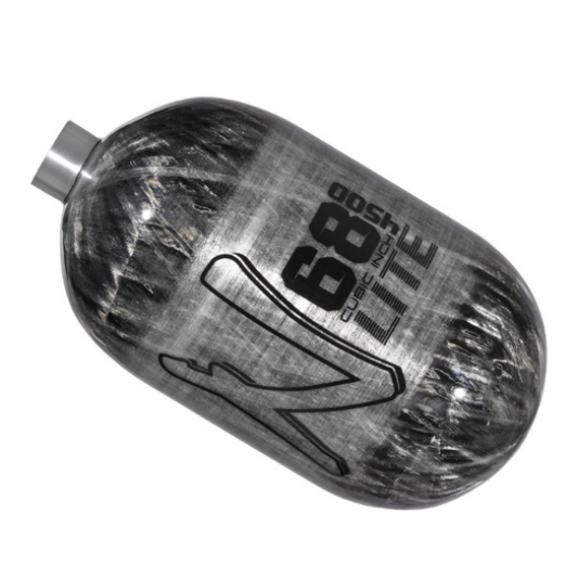 Ninja Lite 68ci 4500psi Carbon Fiber Tank (Bottle Only) - Grey Ghost