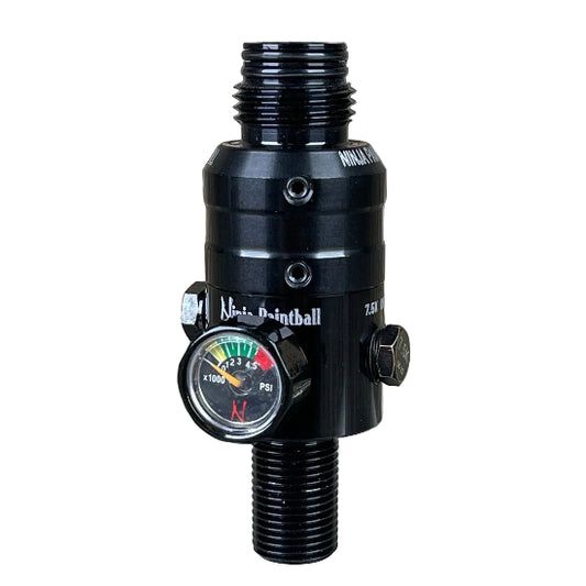 Ninja Pro V3 Tank Regulator 4500psi w/Aluminum Bonnet - Blackout