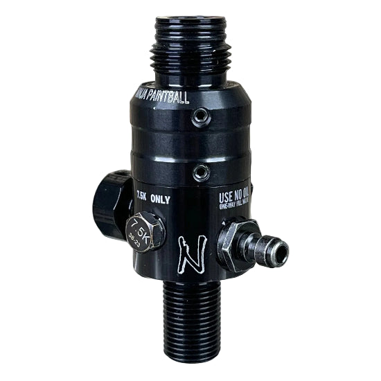 Ninja Pro V3 Tank Regulator 4500psi w/Aluminum Bonnet - Blackout