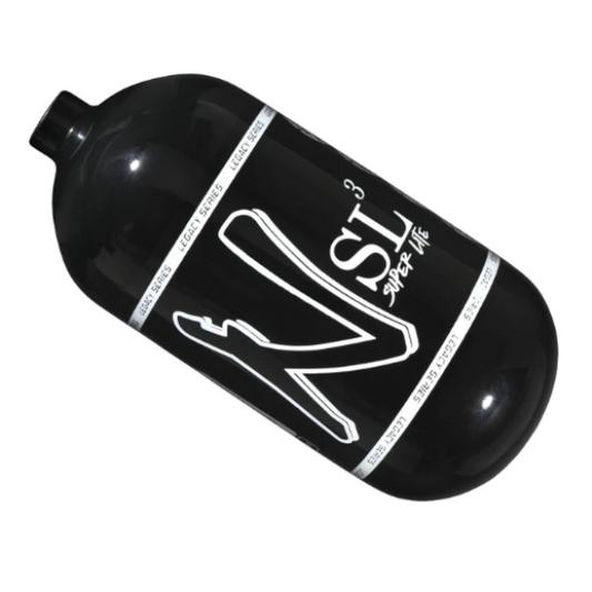 Ninja SL3 80ci 4500psi Compressed Air Tank (Bottle Only) Gloss Black/White