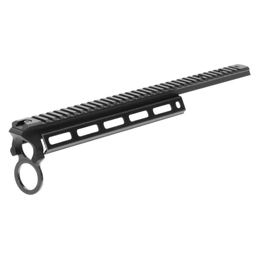 Laylax Airsoft Nitro Tokyo Marui TM M870 Shotgun Breacher Top Rail (M-LOK) - Black (GG10-14)