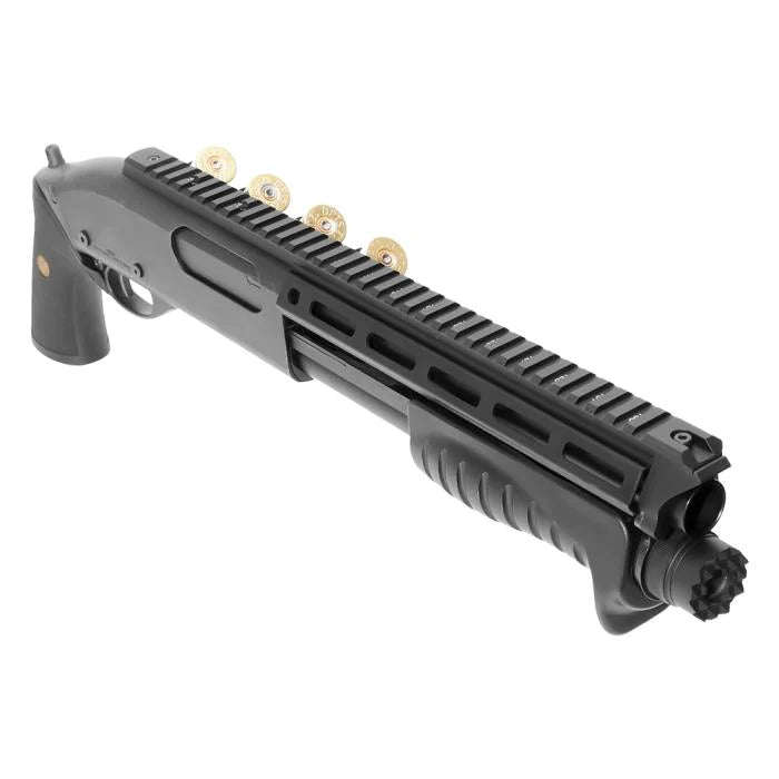 Laylax Airsoft Nitro Tokyo Marui TM M870 Shotgun Breacher Top Rail (M-LOK) - Black (GG10-14)